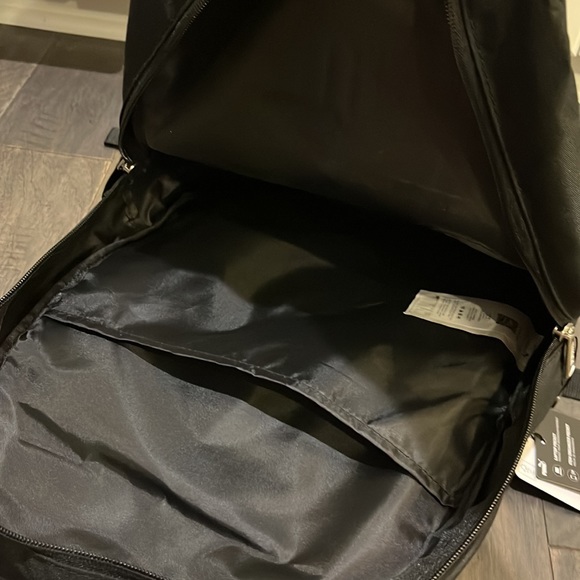 Puma Women’s Girls backpack school book bag black new laptop water bottle pocket - Picture 8 of 12